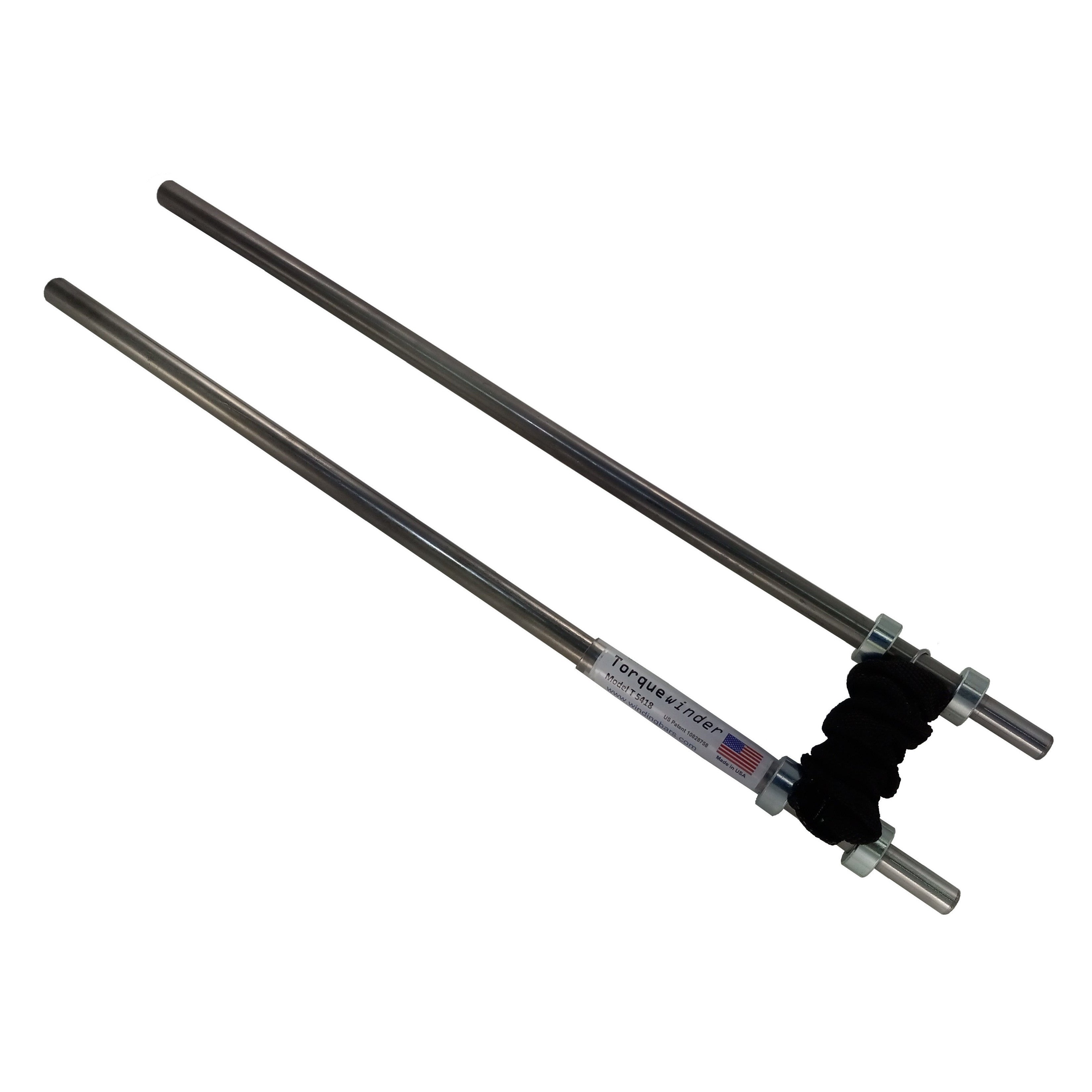 Garage Door Spring Winding Tool: 7/6-inch end on Bars, 18" Long, 1/2" Dia