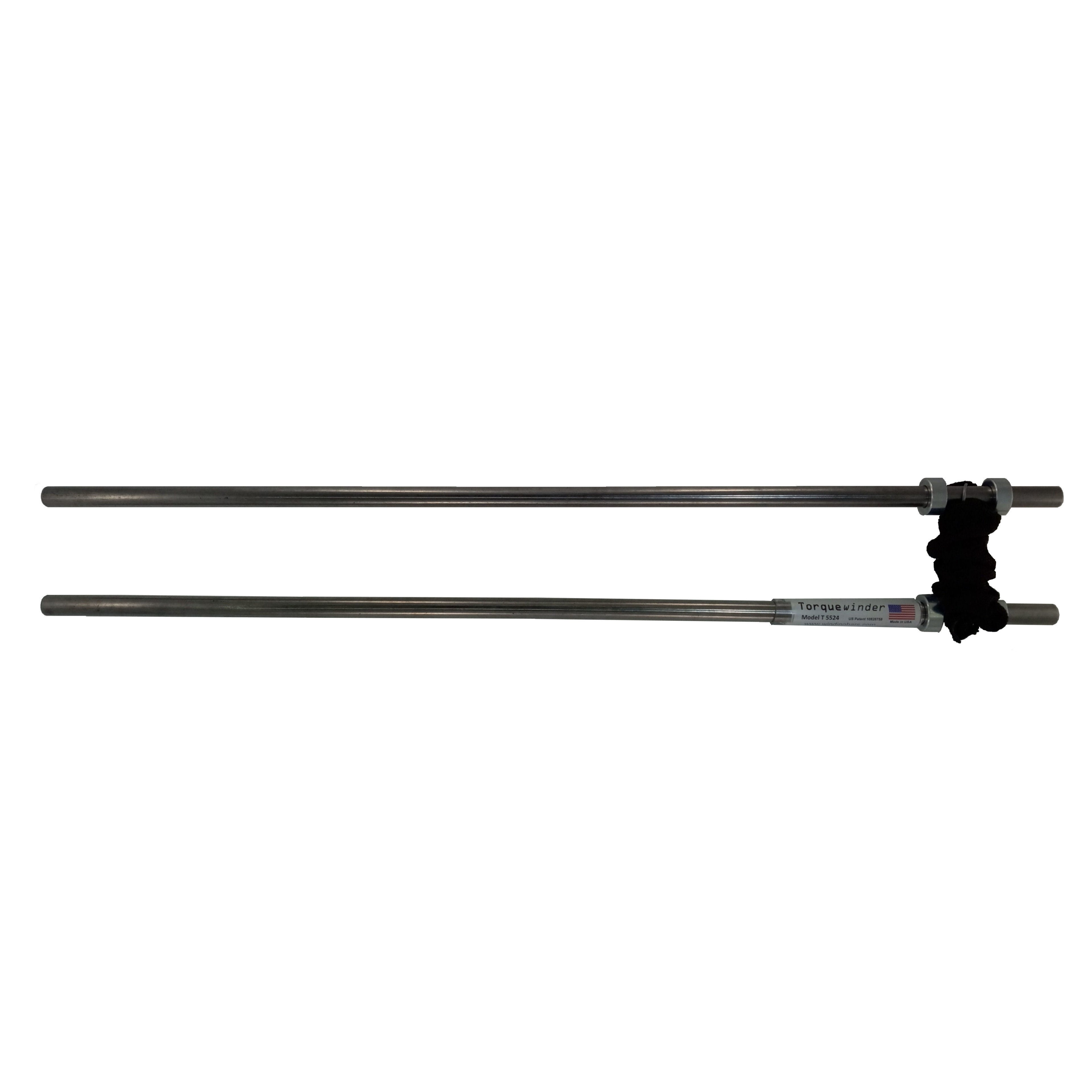 Garage Door Spring Winding Tool: 1/2 inch Bars, 24 inch Long horizontal