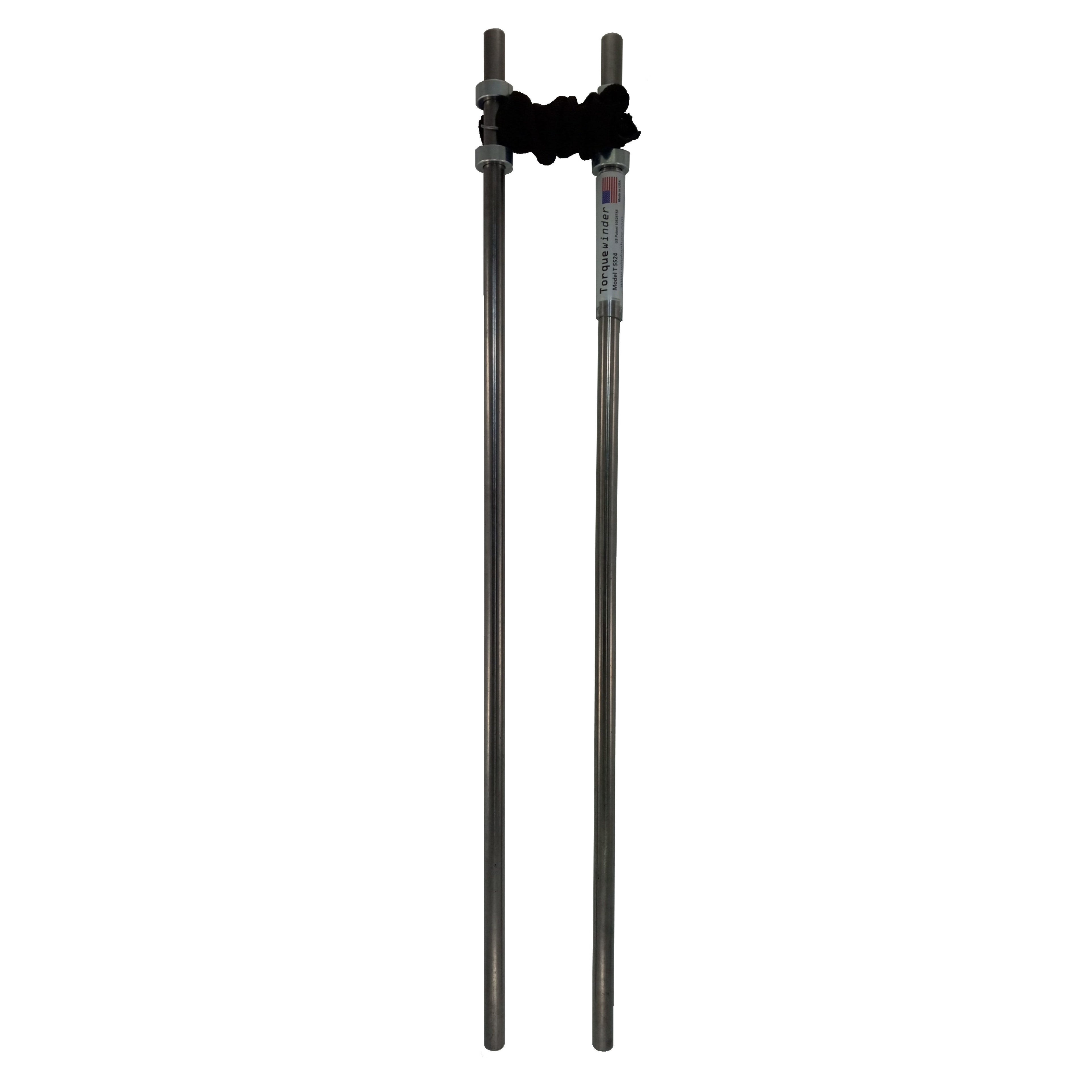 Garage Door Spring Winding Tool: 1/2 inch Bars, 24 inch Long vertical