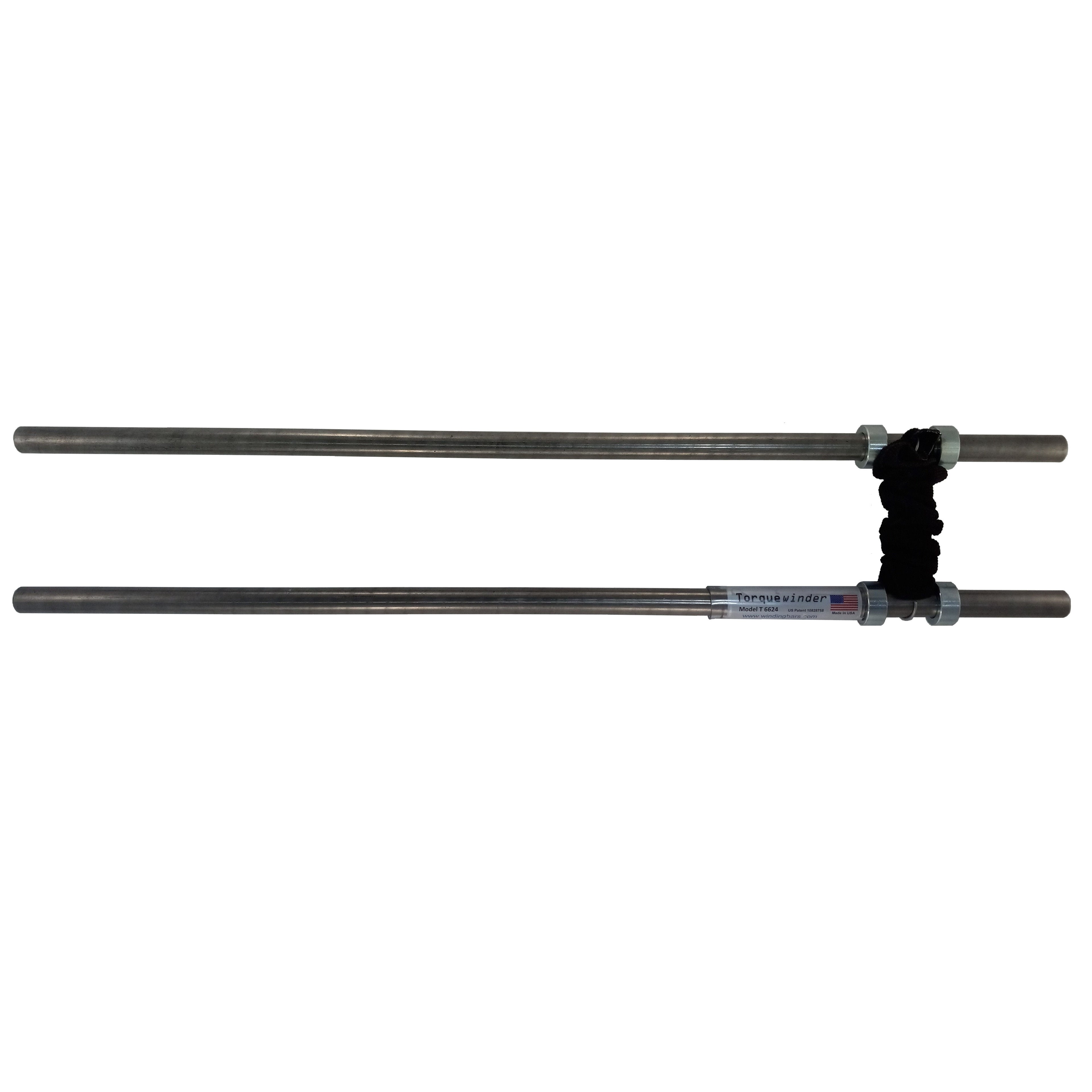 Garage Door Spring Winding Tool: 5/8 inch Bars, 24 inch Long horizontal